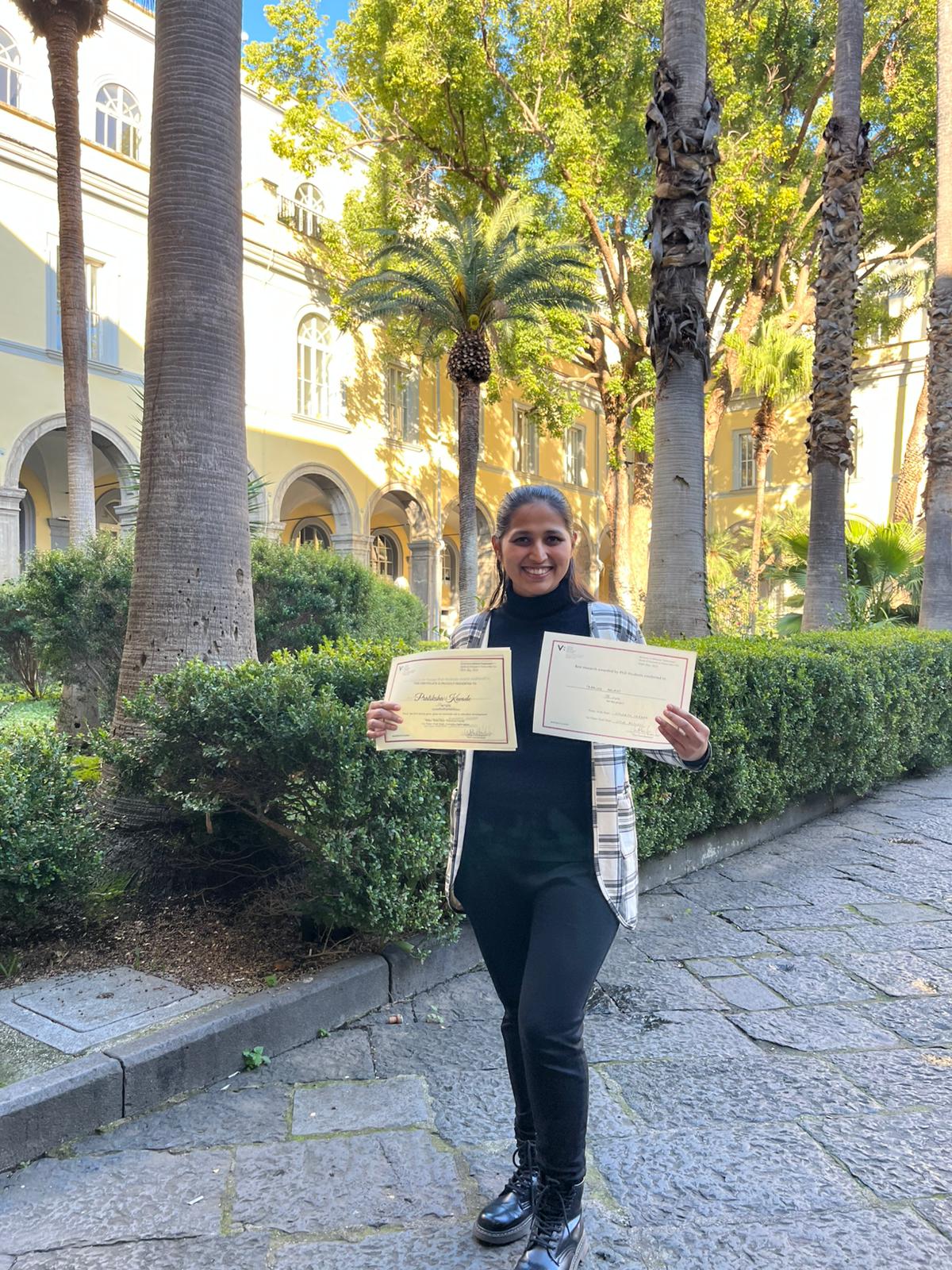 Ricercatrice di Biogem premiata due volte al PhD Day dell’Università Vanvitelli